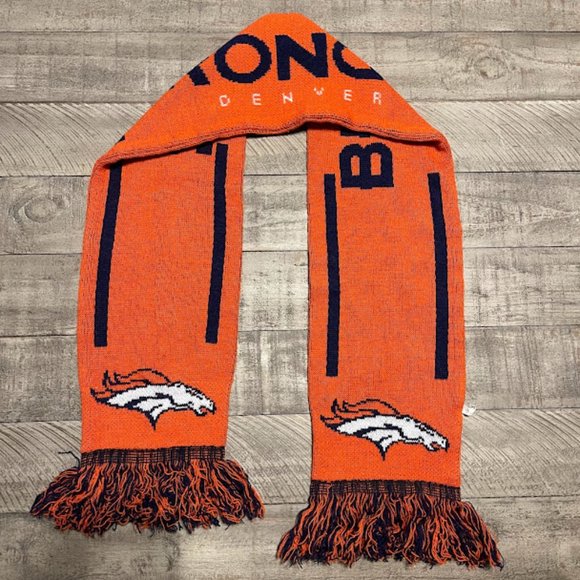 NWT DENVER BRONCOS Forever Collectible SCARF NFL WINTER SPORTS - Picture 3 of 3